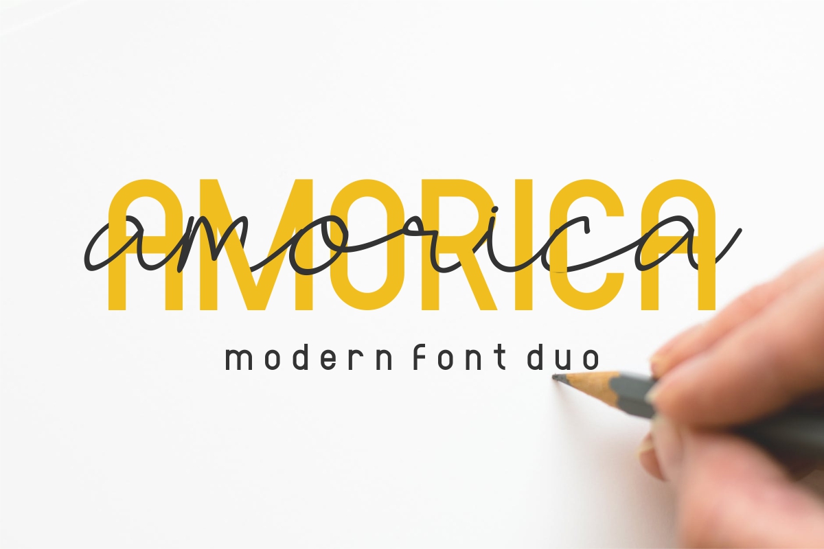 AMORICA SCRIPT font